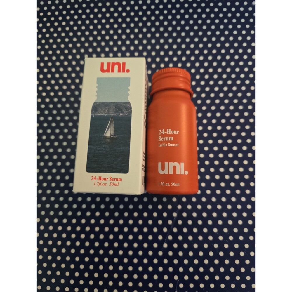 Uni 24 Hour Body Serum Ischia Sunset Mini Size NEW Set of 2!